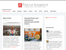 Tablet Screenshot of poezjabiegania.pl